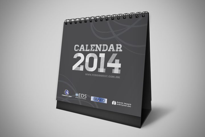 FEROINVEST DESK CALENDAR 2014